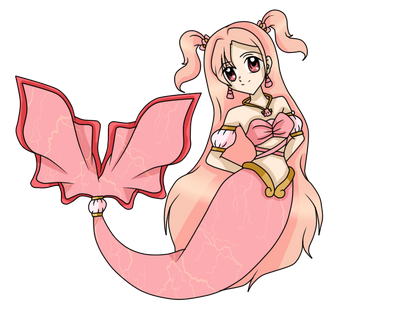 Mermaid Melody Hanon Idol mermaid form by Umbrella6661 on DeviantArt