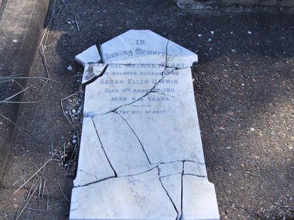 Broken Tombstone