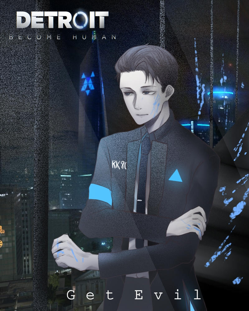 Detroit Become Human Connor : GET EVIL by ALAble on DeviantArt