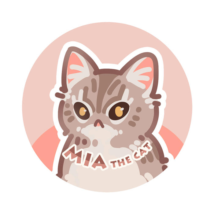 Mia the cat by chiyau on DeviantArt