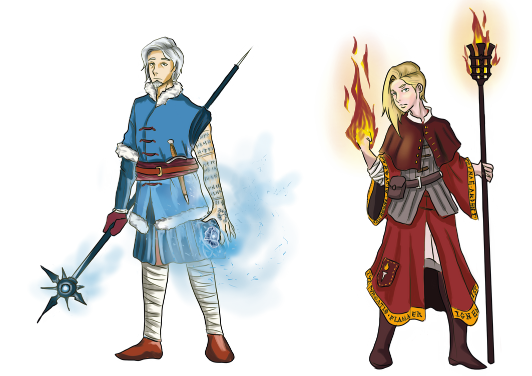 All Element Wizard Elementalist Wizard by LordCommanderCorgi on DeviantArt