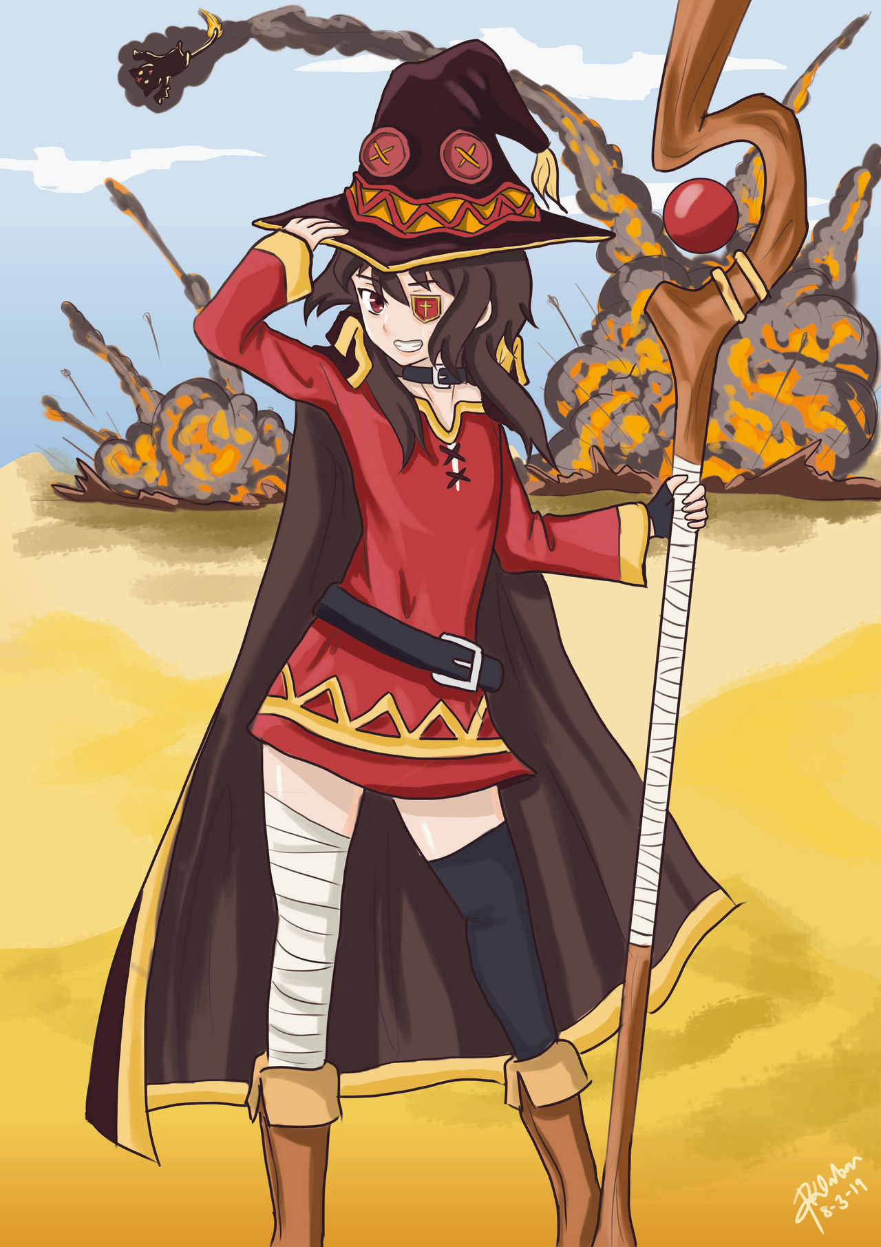 Megumin Rdr2 Megumin by LordCommanderCorgi on DeviantArt