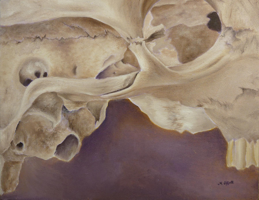 Cow Skull Painting