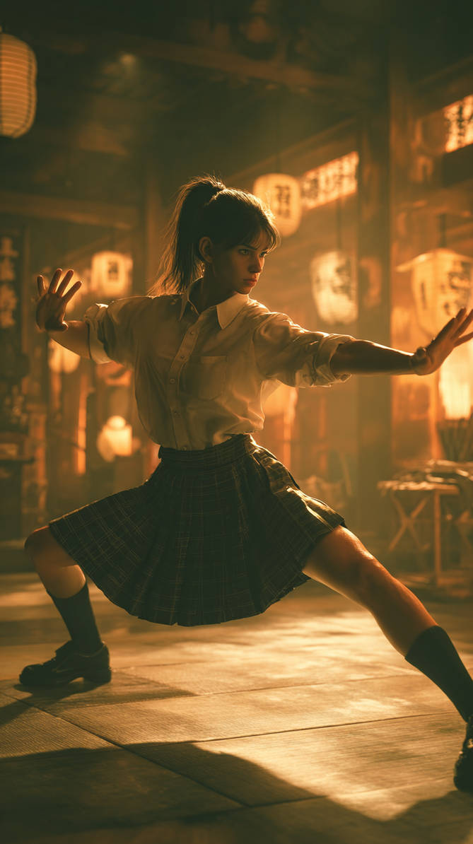 Japanese dojo practice by shroom-maker on DeviantArt