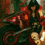 Cyber-yakuza woman