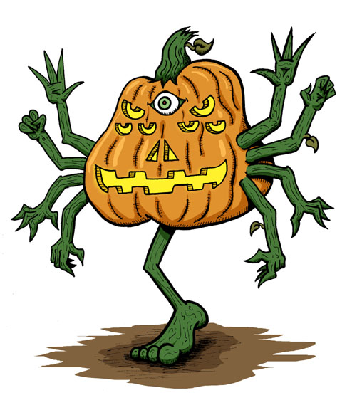 Gobzawk the Pumpkin God