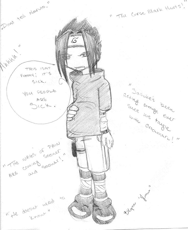 SASUKE IS PREGNANT.