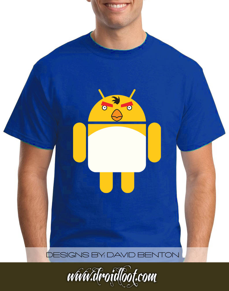 Android Logo: Angry Bird Yellow by DesignBomb on DeviantArt