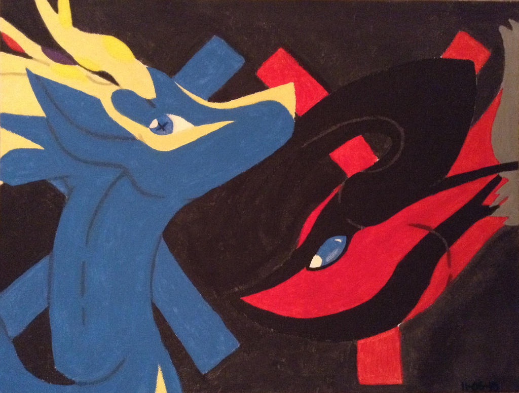 Pokemon Y And X Painting By Shadowfox10 On DeviantArt Pokemon y and x painting by shadowfox10 on deviantart