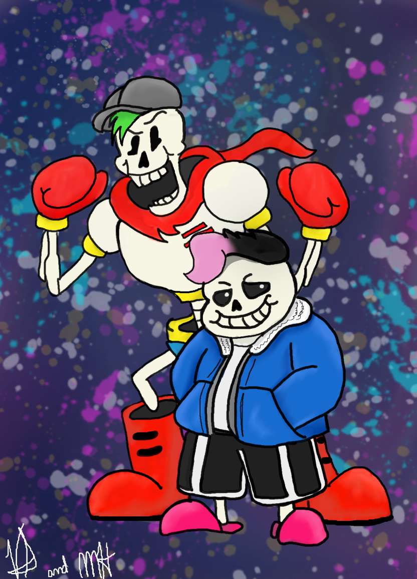 Undertale Fanart: Jack and Mark (No Speech)