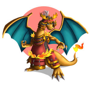 Charizard armor style