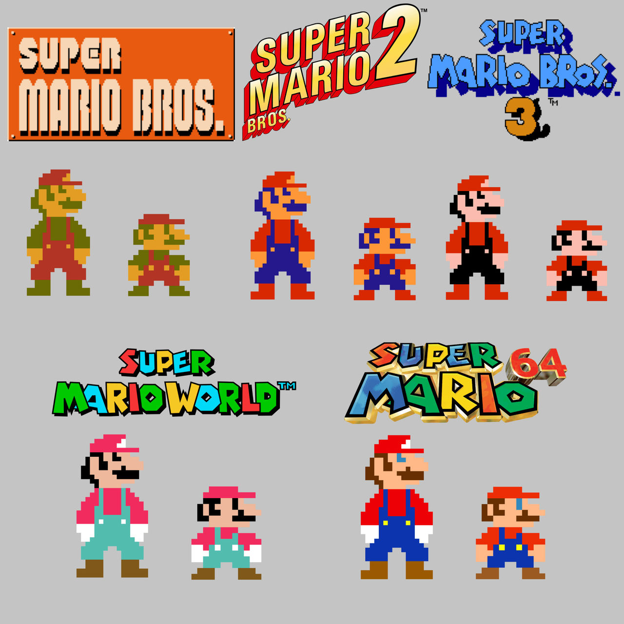 Super Mario Bros Nes Swapped With Other Palettes By Emirthewanda5g On super-mario-bros-nes-swapped-with-other-palettes-by-emirthewanda5g-on