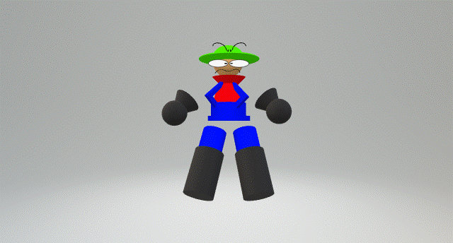 Disruption Bambi 3D GIF by Hofy1234 on DeviantArt