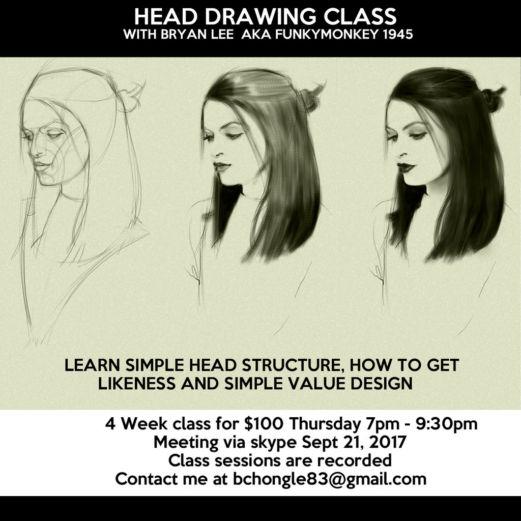 Head Drawing Class