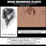 Head Drawing Flyer