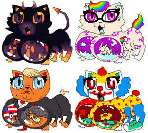 !!CLOSED!! RARE HALLOWEEN NEKOPPAIRIUM ADOPTS OwO