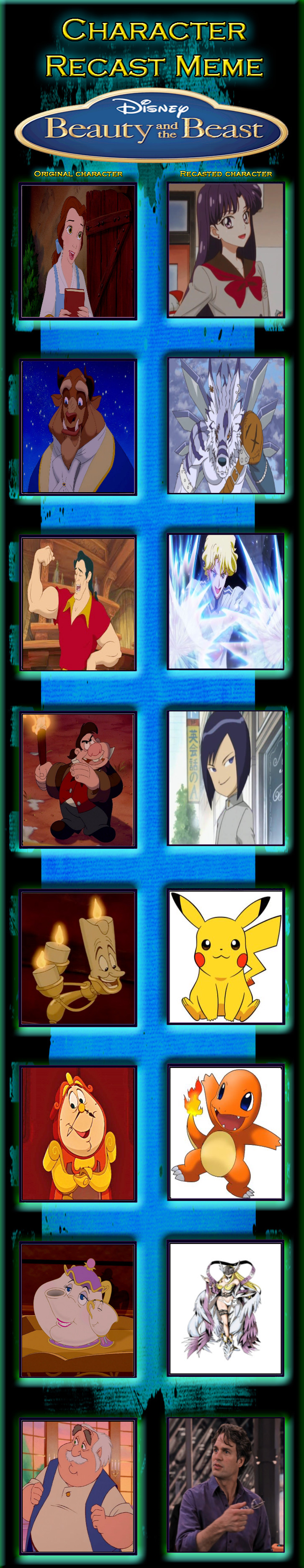 Recast Deviantart Beauty and the Beast Recast Meme by shadamyfrozenlover15 on DeviantArt