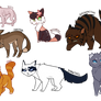 Warrior Cat Designs