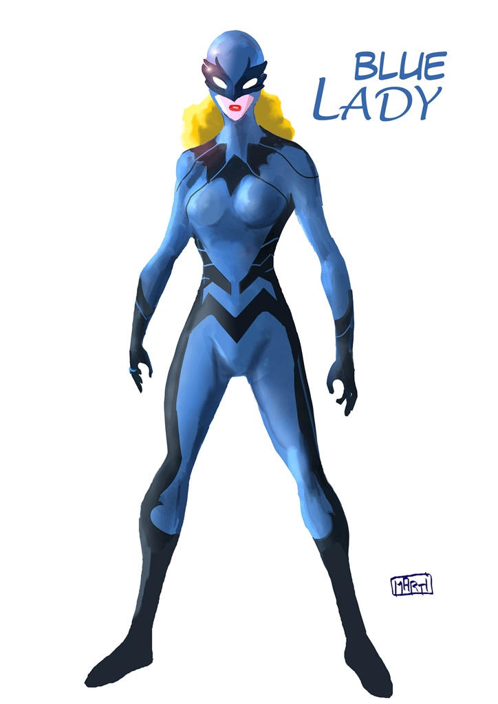 Blue Lady final new look by Marti by CentaurChronicles on DeviantArt