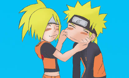 Naruto and Naren Blue