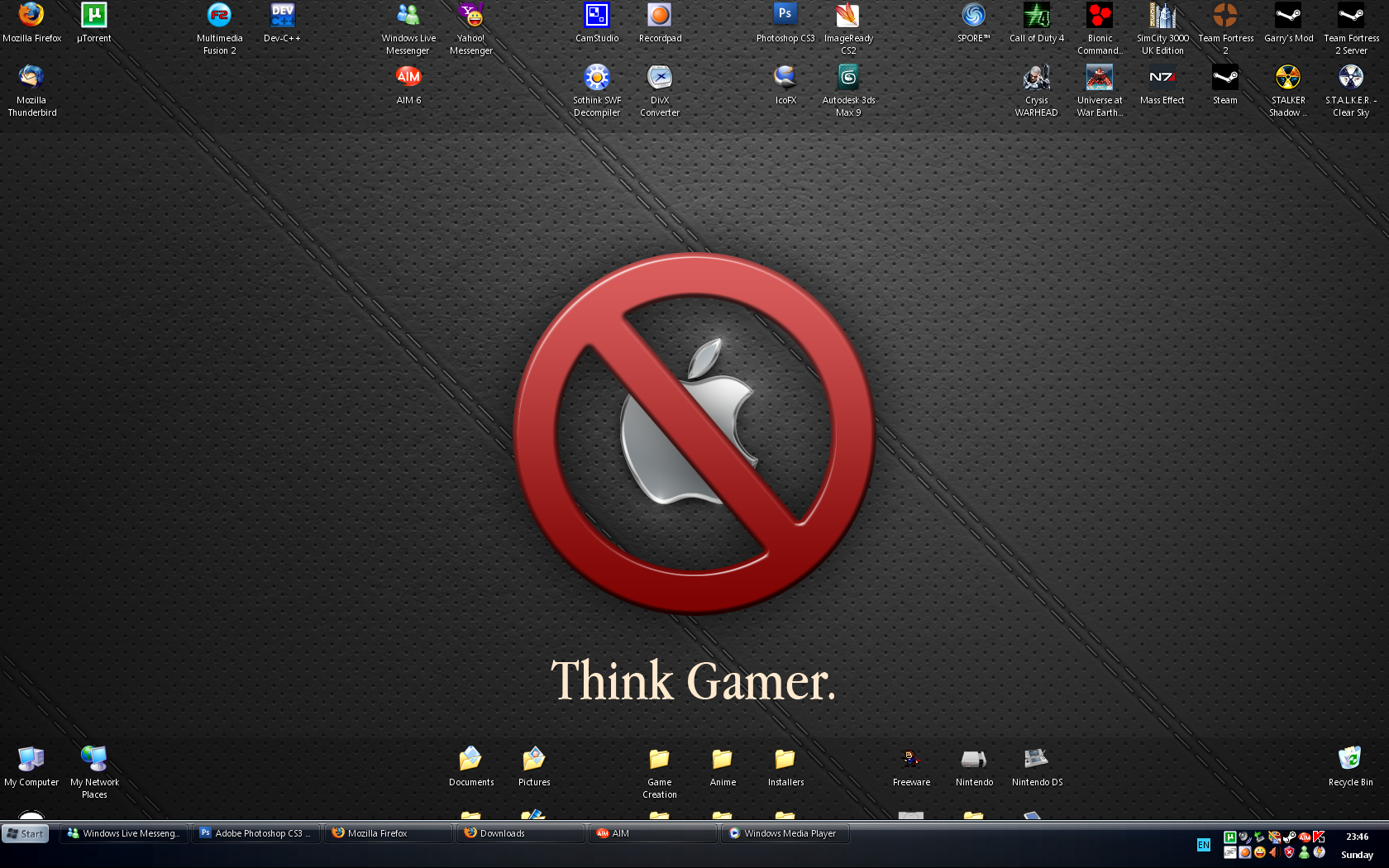 Think Gamer by 13Bytes on DeviantArt Think Gamer by 13Bytes on DeviantArt