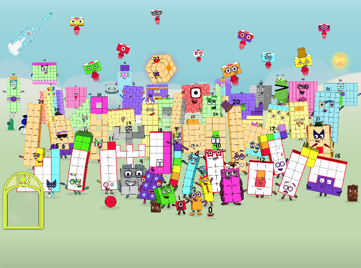 Number Blocks Running Deviantart Official Numberblocks by Kidcore18 on DeviantArt