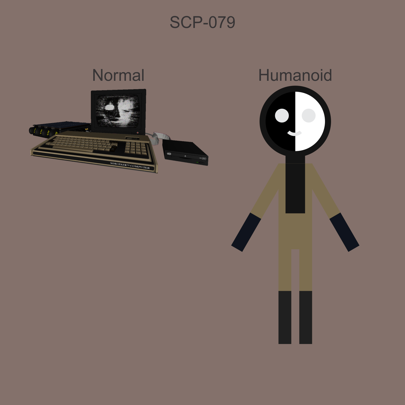 SCP-079 by saiiyuno on DeviantArt in 2023