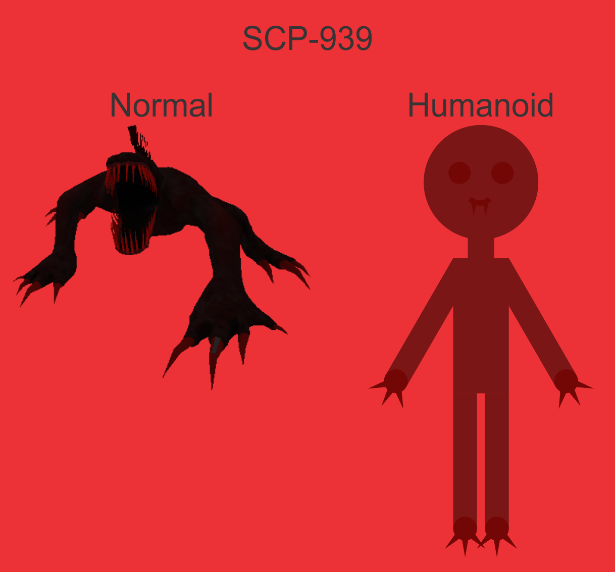 SCP-939 by WeAreVEN0M72 on DeviantArt