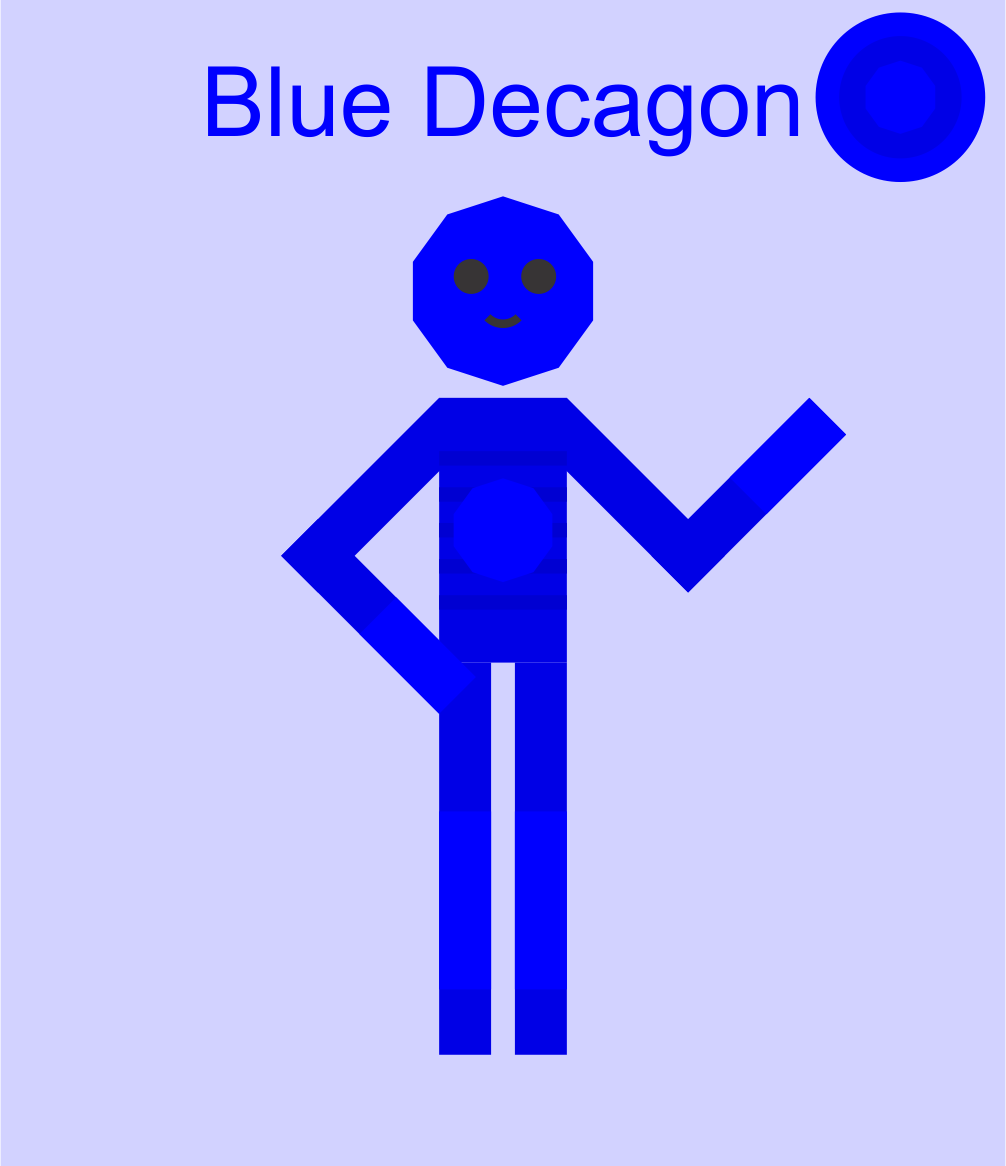 JSAB Blue Decagon FanArt by jordanli04 on DeviantArt