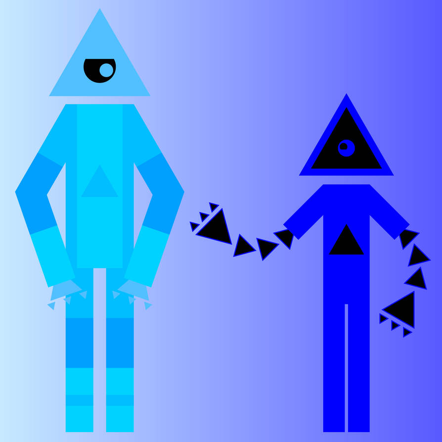 Pyrare and Tetrahedron by jordanli04 on DeviantArt