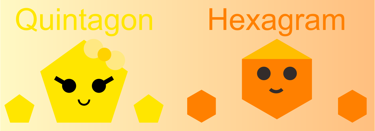Quintagon and Hexagram (Shape Form) by jordanli04 on DeviantArt