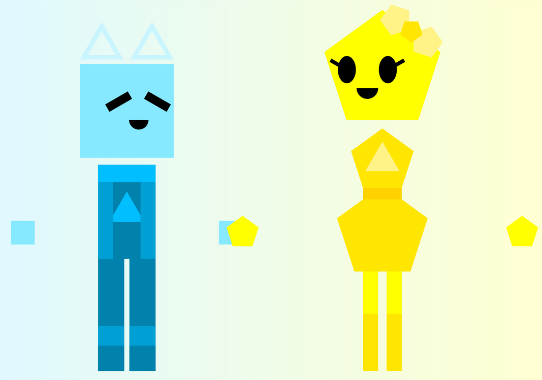 Cube x Pentellow (TPC Style) by jordanli04 on DeviantArt