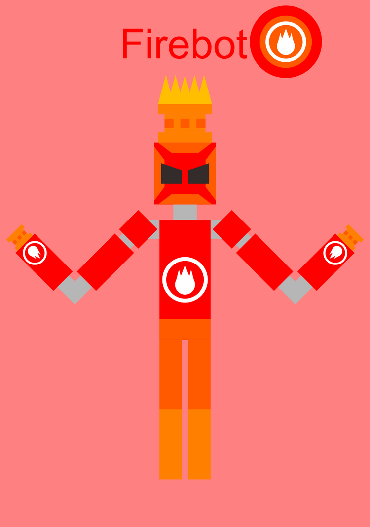 Fire Bot Skin JSAB Firebot FanArt by jordanli04 on DeviantArt