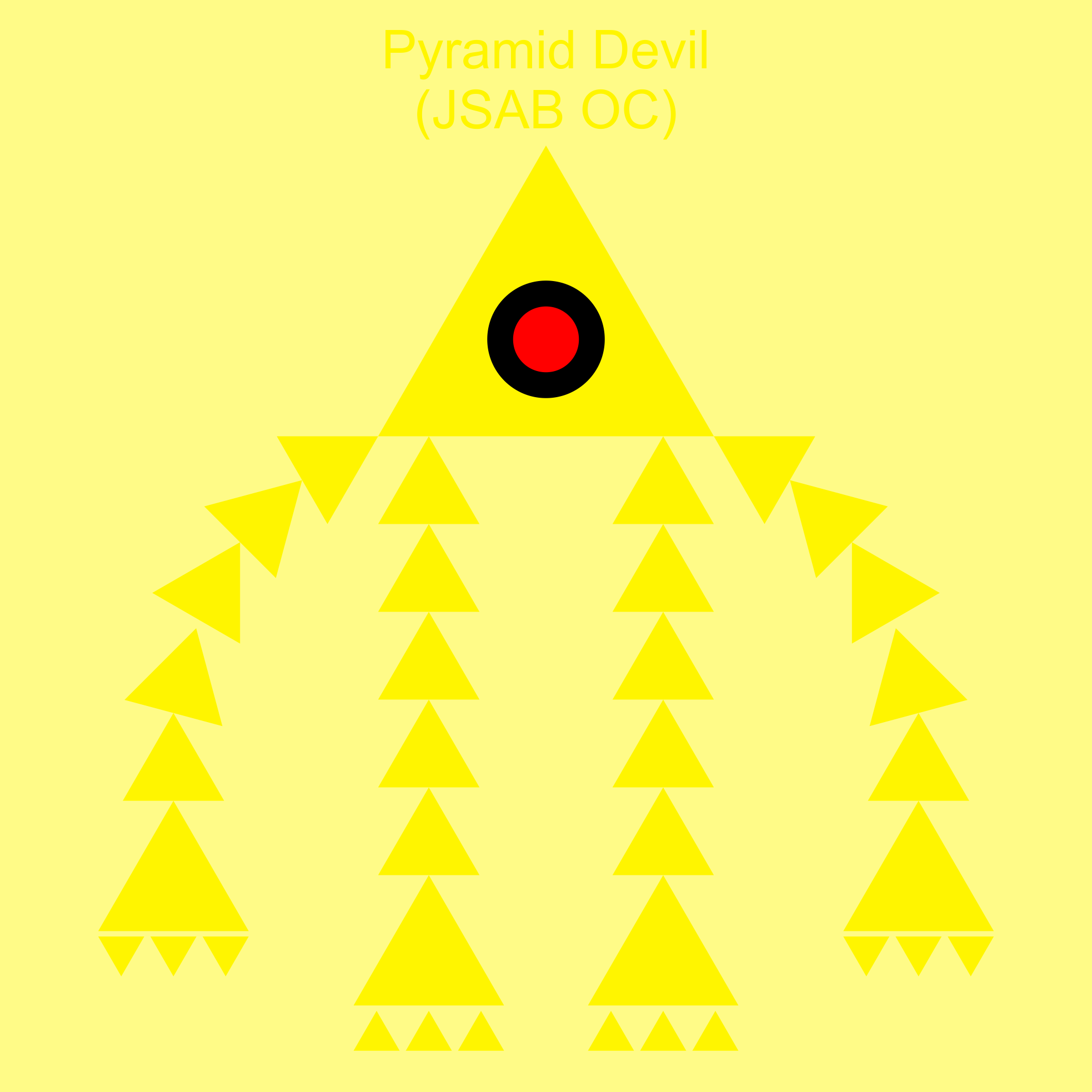 Devil Pyramid JSAB OC: Pyramid Devil by jordanli04 on DeviantArt