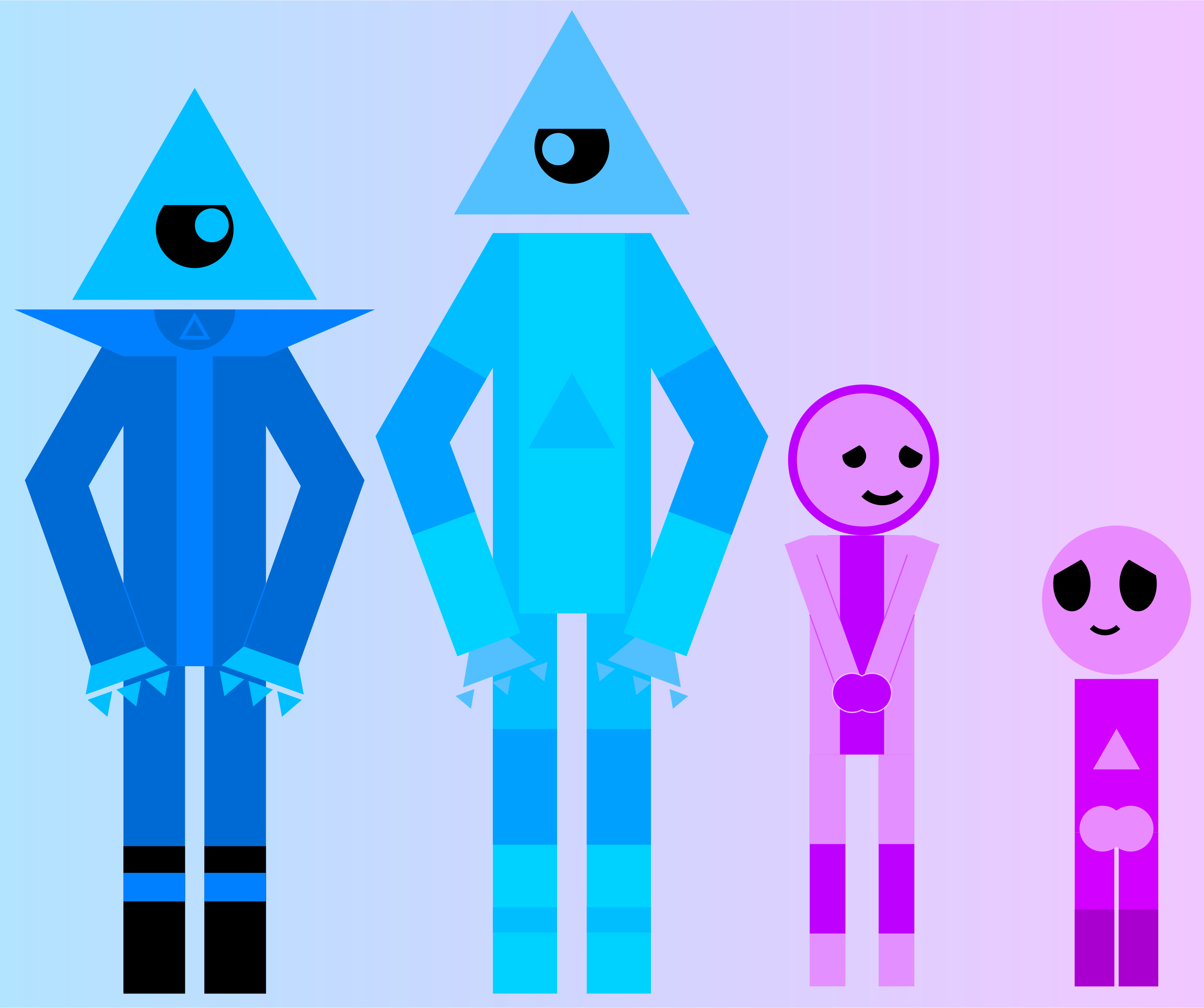 Pyrare and Iris meet their TPC Counterparts by jordanli04 on DeviantArt