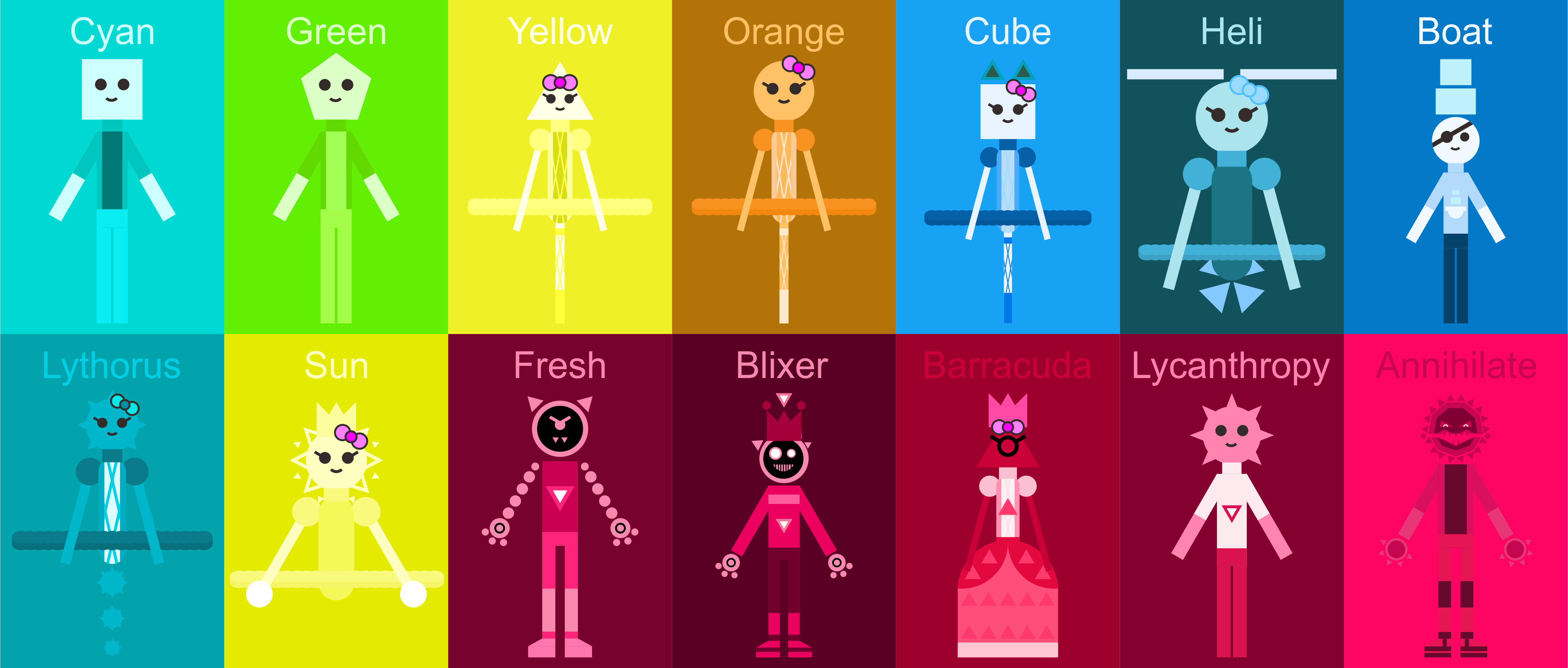 JSAB WikiGirl2008 True Characters by jordanli04 on DeviantArt