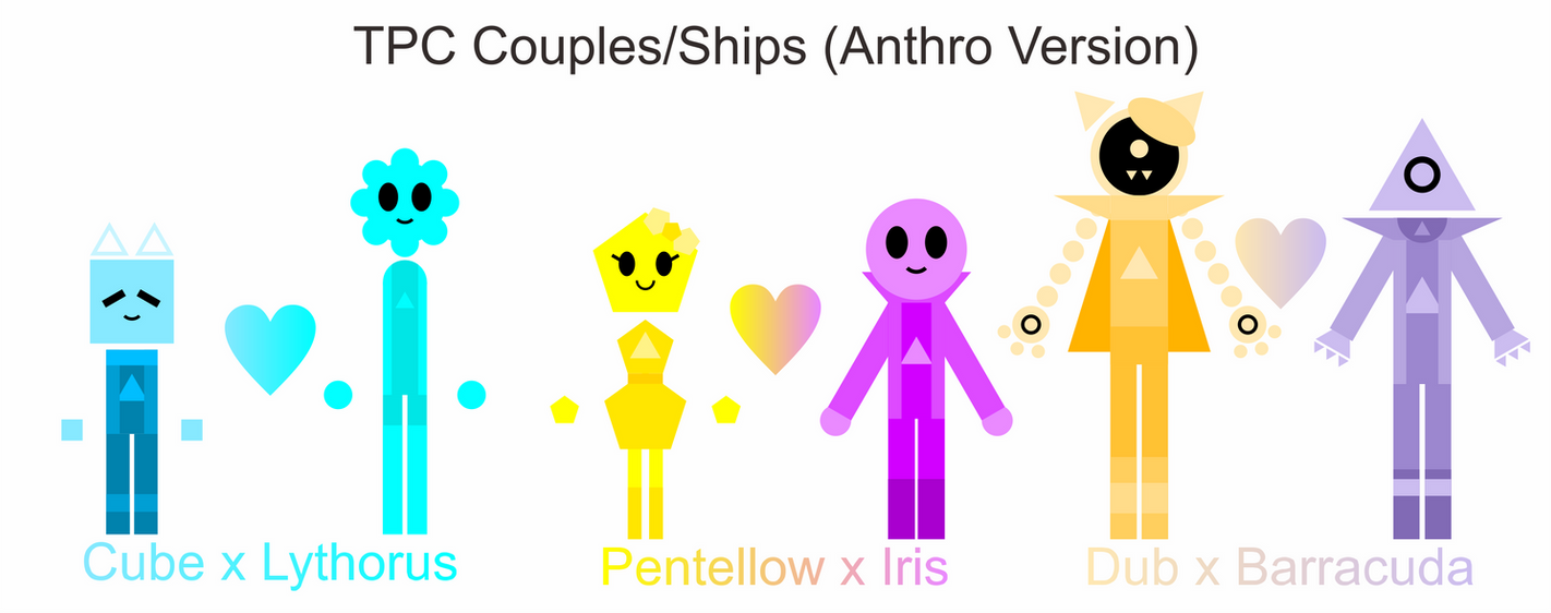 TPC Couples/Ships (Anthro Version) by jordanli04 on DeviantArt