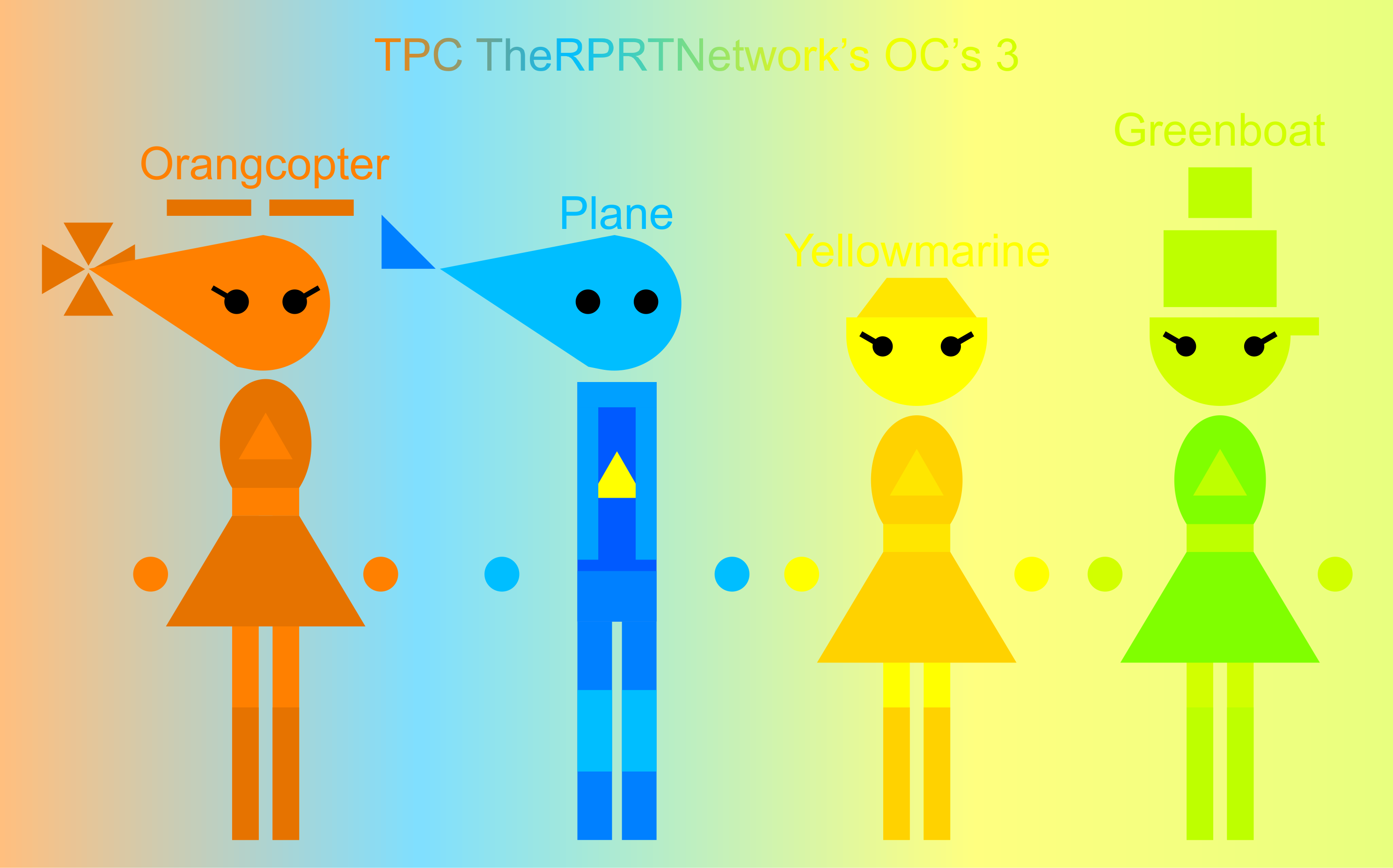 TPC TheRPRTNetwork OCs 3 by jordanli04 on DeviantArt