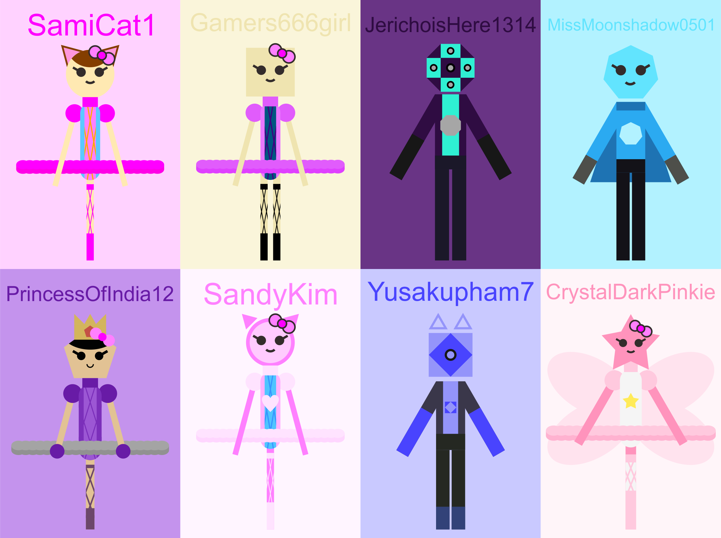 JSAB SamiCat1 and her friends by jordanli04 on DeviantArt