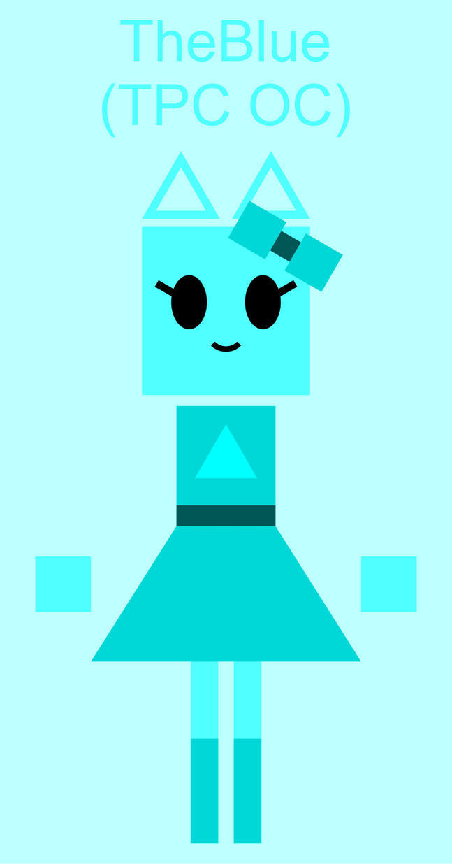 TPC OC: TheBlue by jordanli04 on DeviantArt