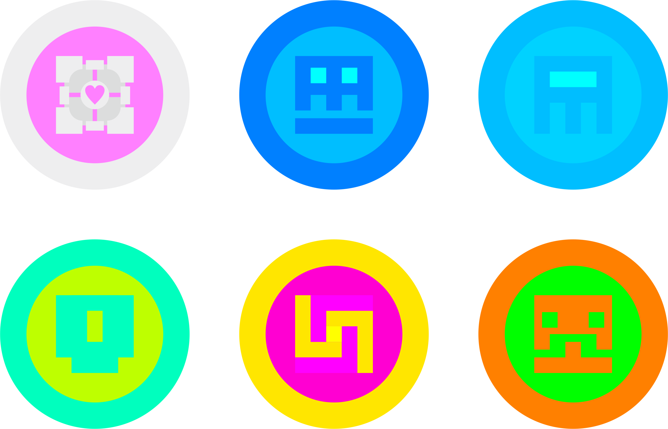 New GD Character Icons 2 by jordanli04 on DeviantArt