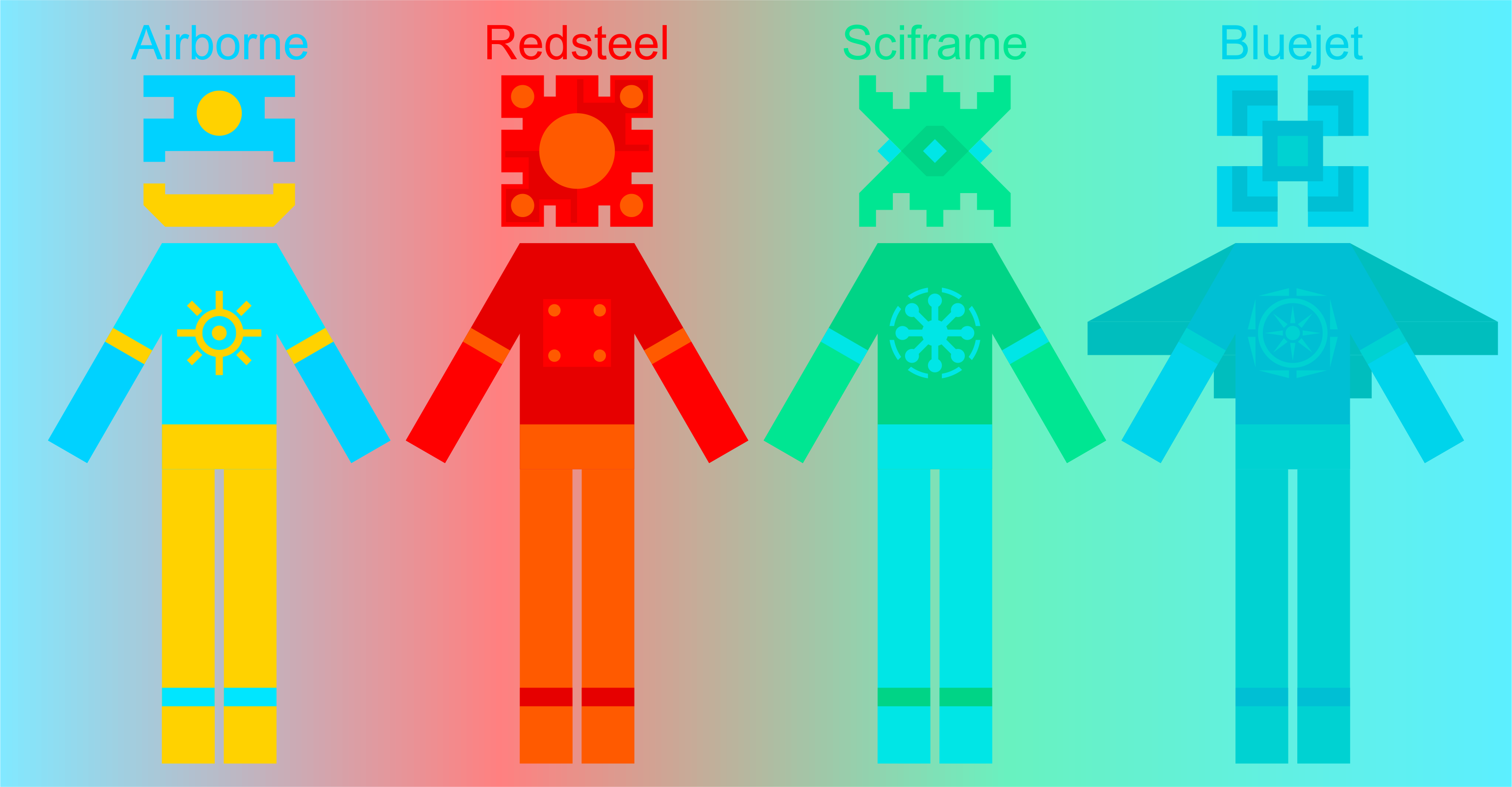 New GD Characters 3 by jordanli04 on DeviantArt
