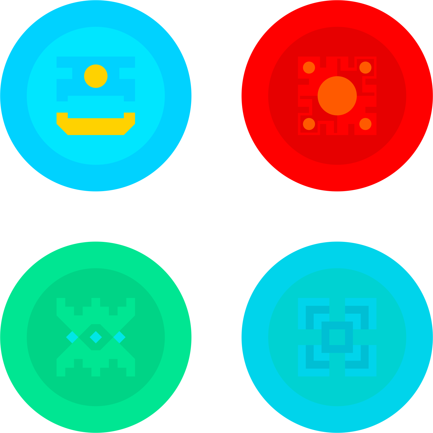 New GD Character Icons 3 by jordanli04 on DeviantArt