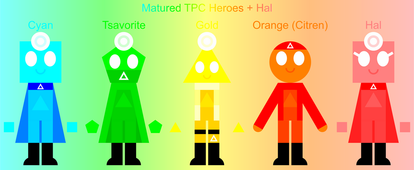 Matured TPC Heroes by jordanli04 on DeviantArt