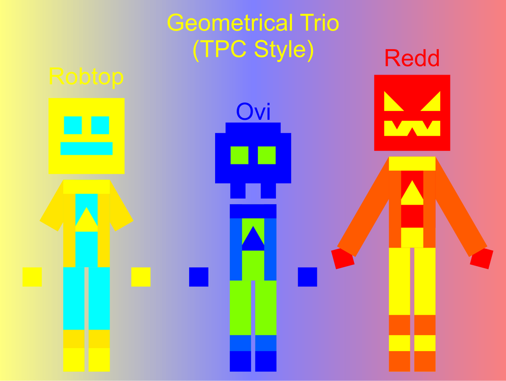 Geometrical Trio (TPC Style) by jordanli04 on DeviantArt