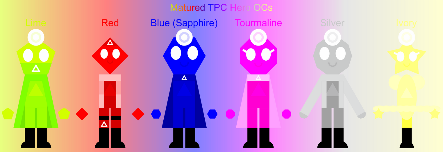 Matured TPC Hero OCs by jordanli04 on DeviantArt