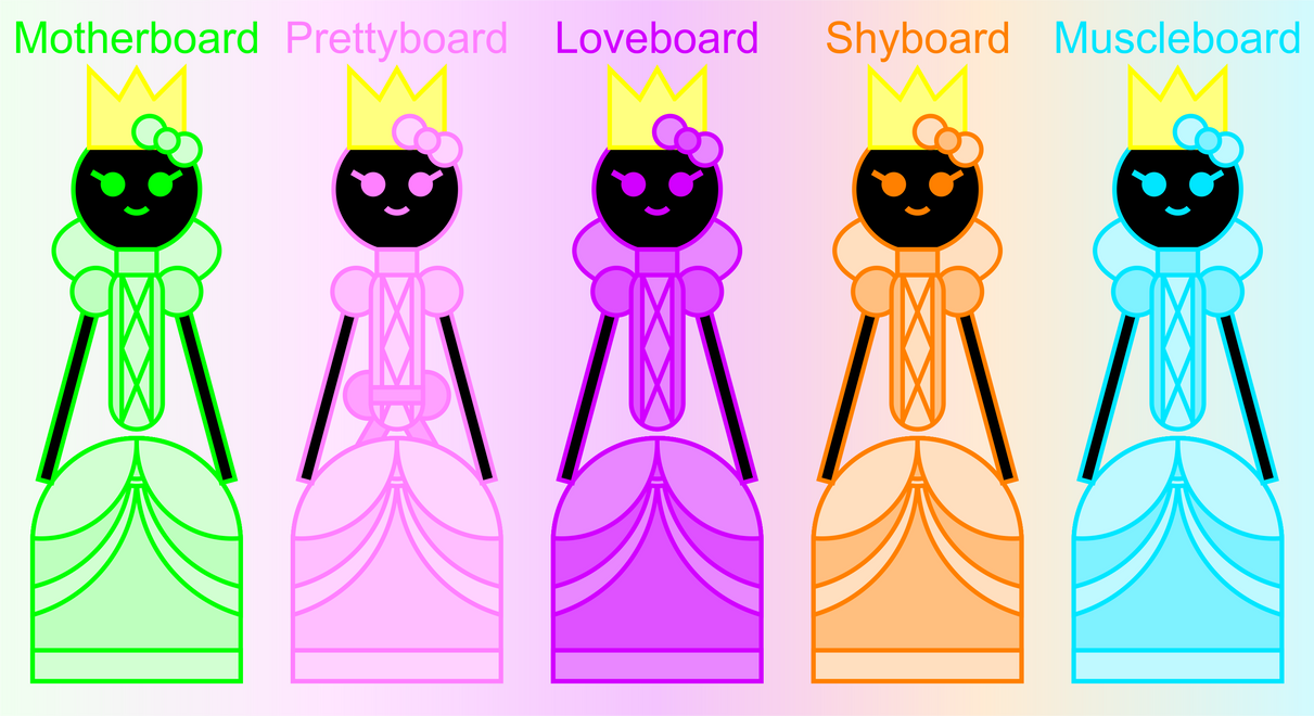 Databrawl Motherboards (Redesigned) by jordanli04 on DeviantArt