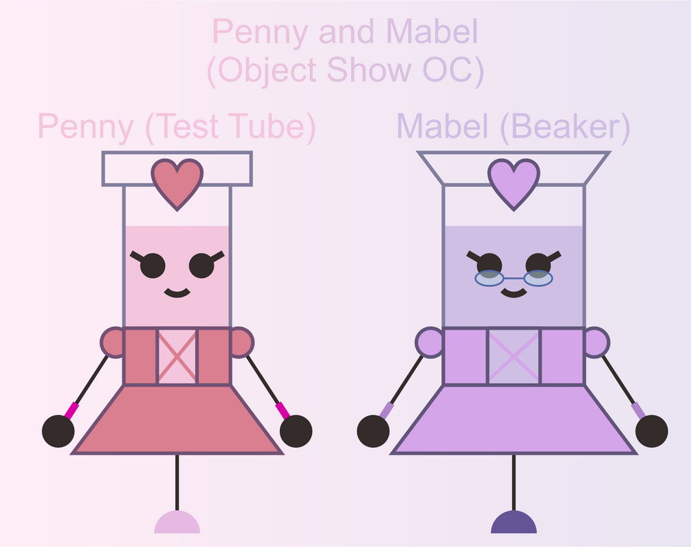 Object Show OC: Penny and Mabel by jordanli04 on DeviantArt