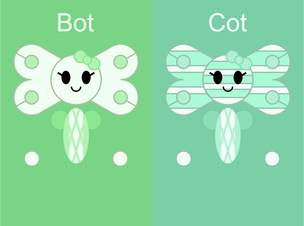 Bot and Cot by jordanli04 on DeviantArt