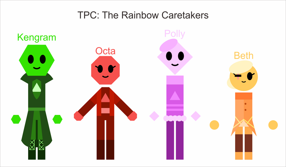 TPC: The Rainbow Caretakers by jordanli04 on DeviantArt
